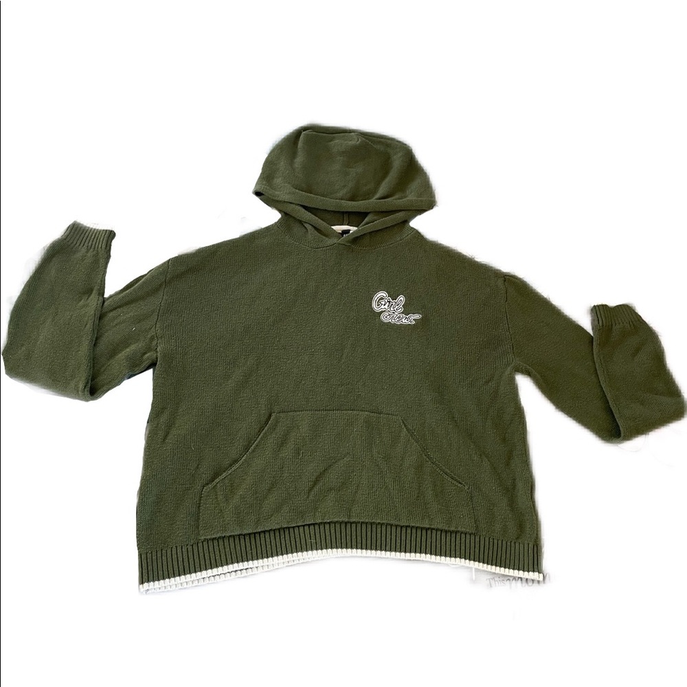 vintage green pullover sweater